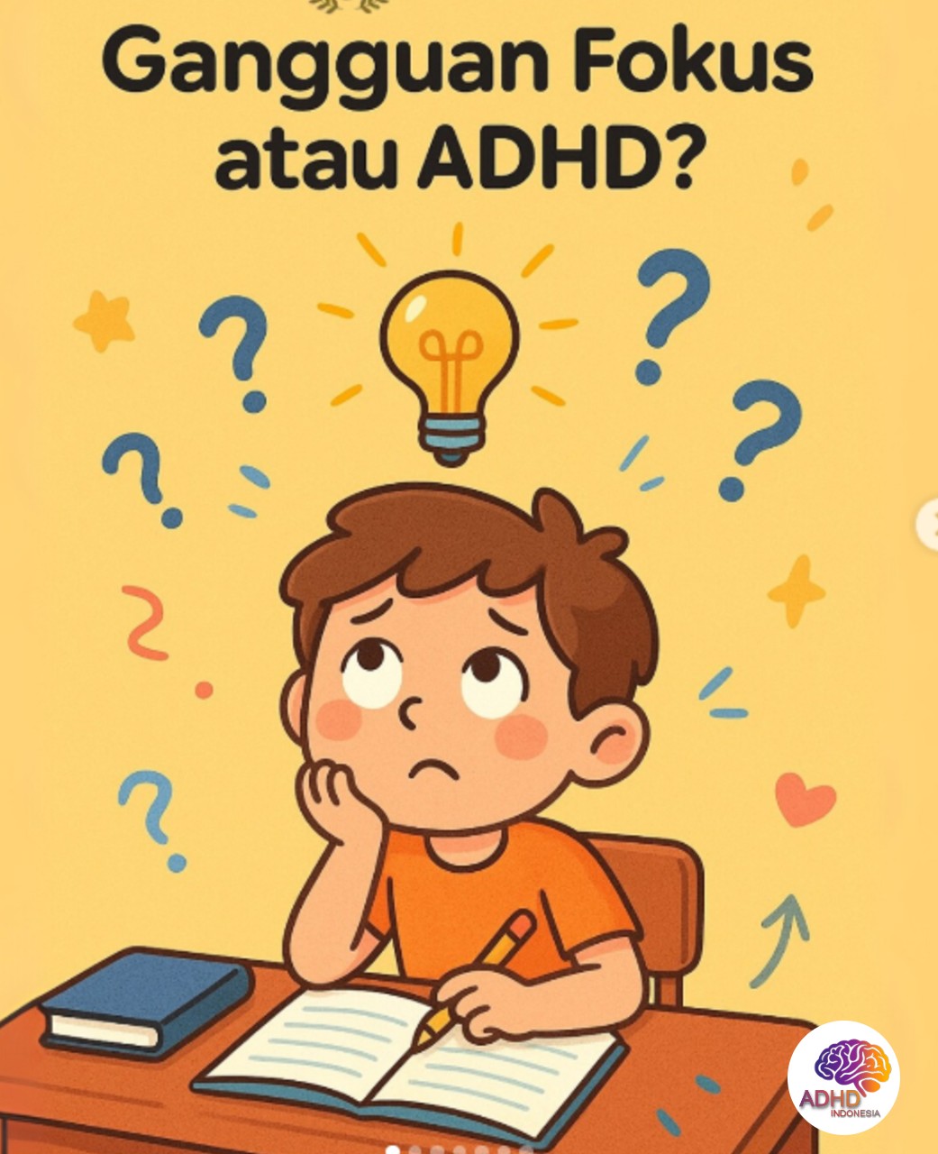 ADHD dan Kesulitan Fokus Anak: Edukasi untuk Keluarga di Kabupaten Bone