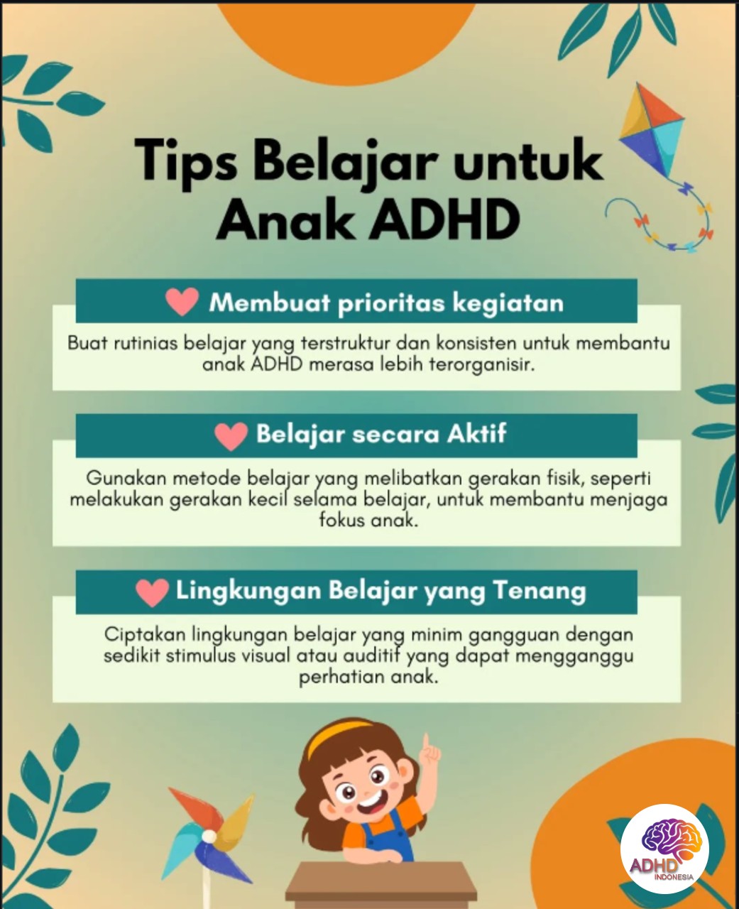 Strategi Belajar yang Cocok untuk Anak ADHD di Kabupaten Bone